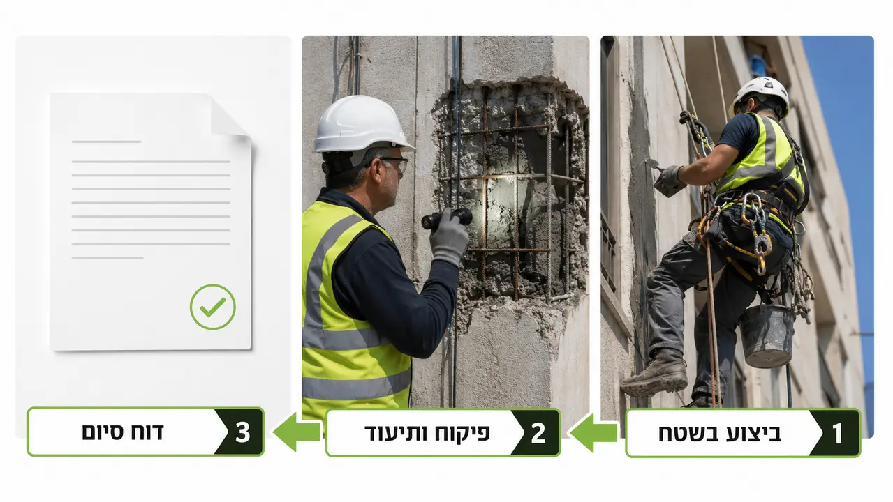 ביצוע, בדיקת סיום והמסמך שסוגר את התיק