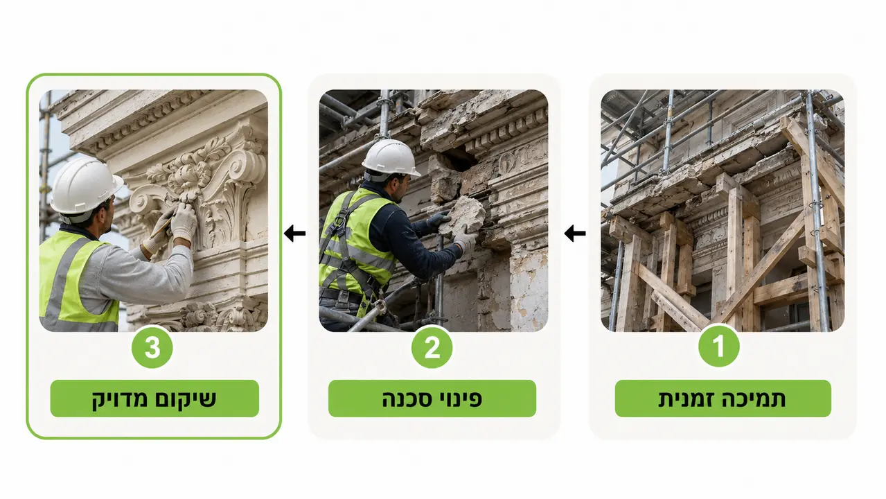 איך משלבים בטיחות וחיזוק מבני בתוך שימור מבנים?