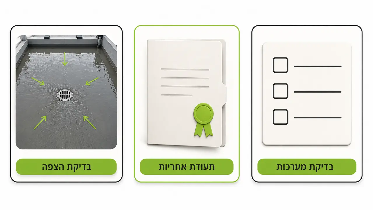 מה האחריות המקובלת ומה חשוב לקבל במסירה?