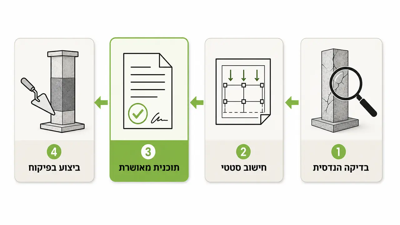 מתי חייבים להזמין מהנדס קונסטרוקציה לפני שמחזקים?