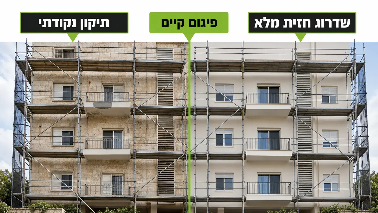 למה כדאי לנצל את הצו כהזדמנות לשדרוג הבניין