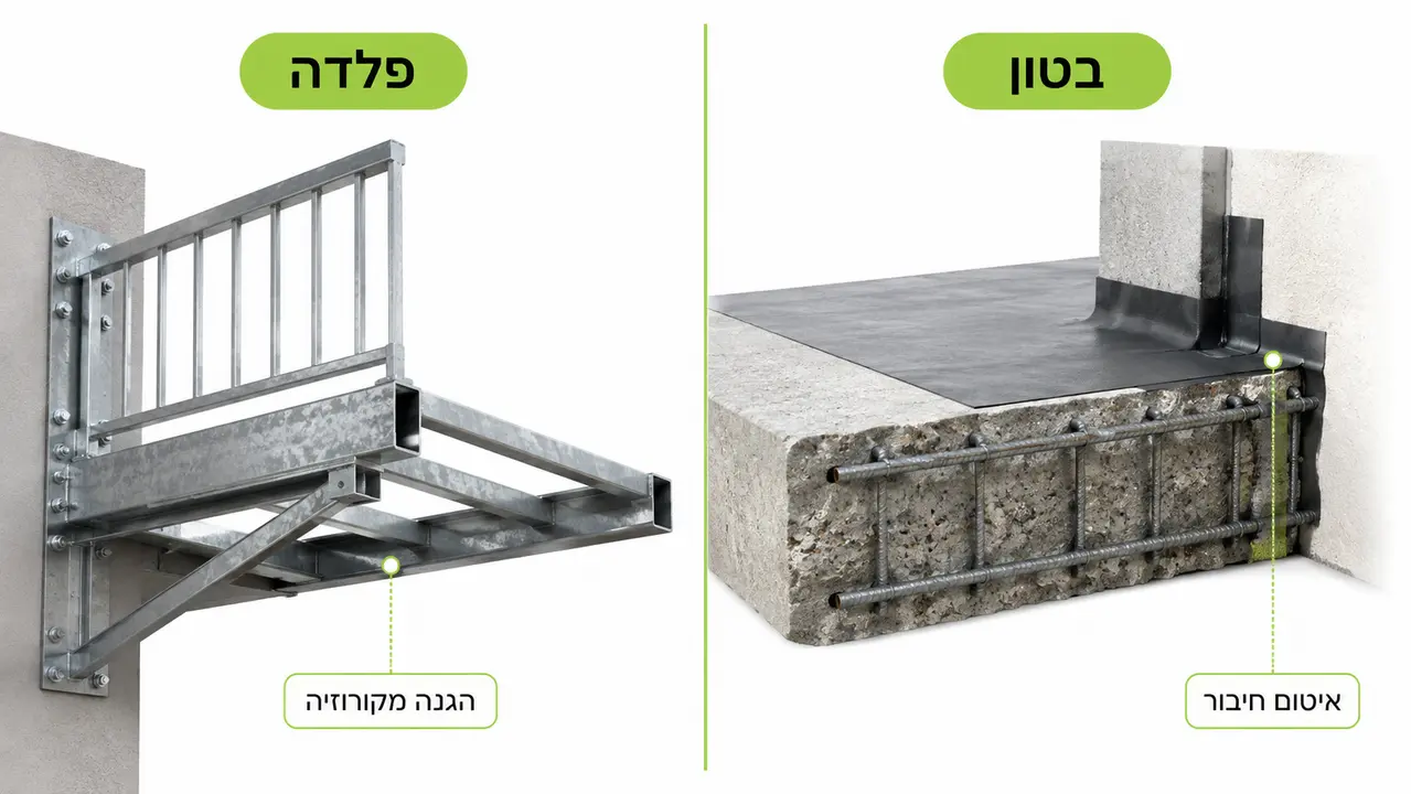 פלדה או בטון, מה נכון יותר לבניין משותף