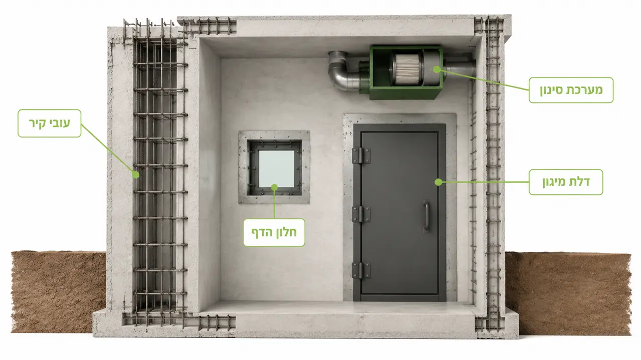 מהו אישור פיקוד העורף לממ